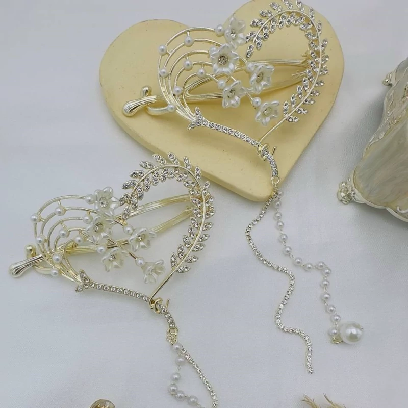 گیره آبشاری قلب شکوفه ای